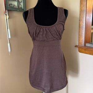 MKM Designs Chocolate Brown Top